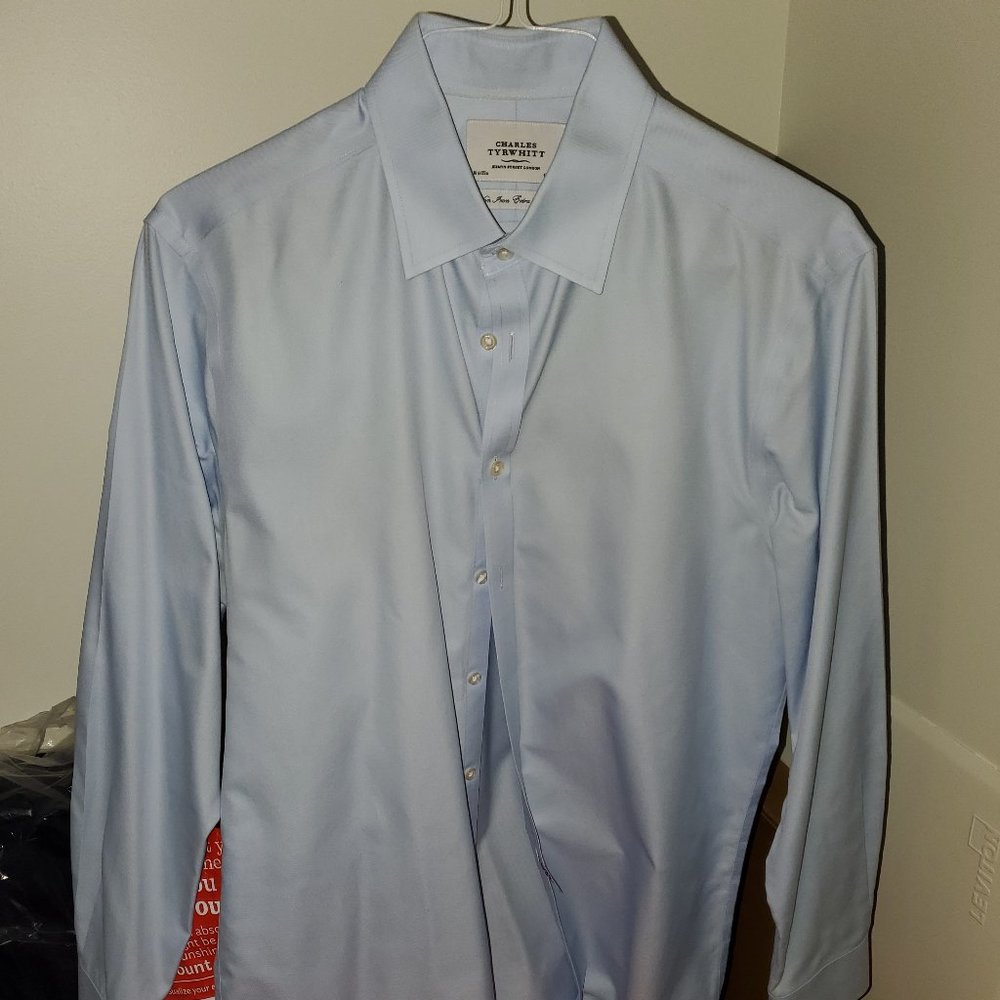 Charles Tyrwhitt Non-Iron Slim Fit Dress Shirt